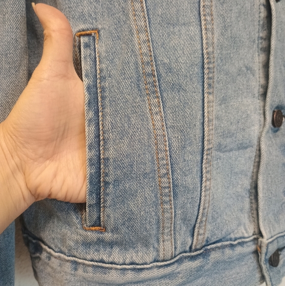 Levi's Strauss & Co Denim Men's Trucker Jacket 72334 100% Cotton Size:M - Picture 12 of 13